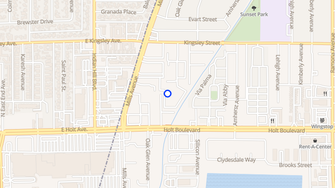 Map for San Antonio Vista Apartments - Montclair, CA