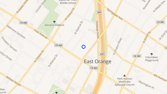 Map for Sunrise Village - East Orange, NJ