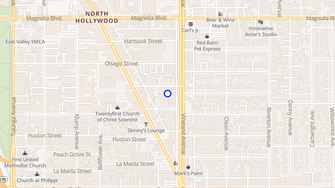 Map for Academy Terrace - North Hollywood, CA