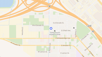 Map for Sequoia Courts Terrace - Fresno, CA