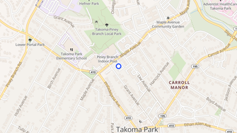 Map for Sligo View Apartments - Takoma Park, MD