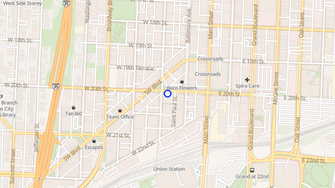 Map for Piper Lofts at Crossroads Apartments - Kansas City, MO