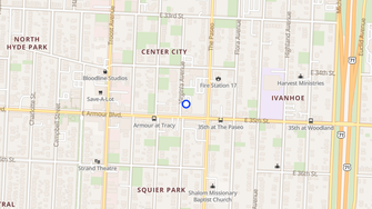 Map for Alexandria Apartments - Kansas City, MO