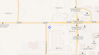 Map for Ridgecrest Apartments - Oakdale, MN