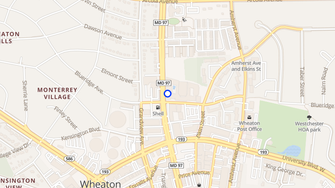 Map for AVA Wheaton - Wheaton, MD
