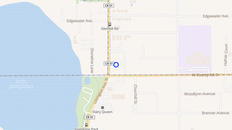 Map for The Shores Senior Apartments - Shoreview, MN