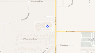 Map for Vista Rose Senior Apartments - Wasilla, AK