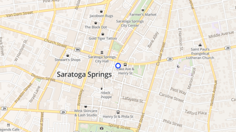 Map for Perennial Apartments - Saratoga Springs, NY