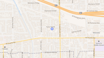 Map for Kensington Place - Monrovia, CA