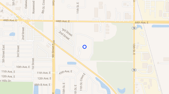 Map for Woodlands Village - Bradenton, FL