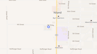 Map for Niland Apartments - Niland, CA