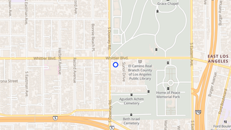 Map for Puesta Del Sol (Whittier Downey SE) - Los Angeles, CA