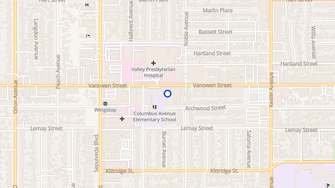 Map for Vanowen Regal Apartments - Van Nuys, CA