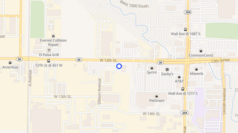 Map for Aubrey Apartments in Ogden - Ogden, UT