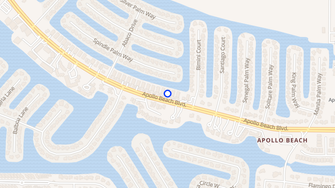 Map for Pilar's Harbour Apartments - Apollo Beach, FL