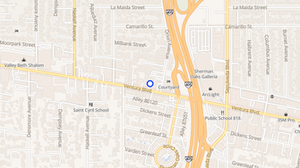 Map for Belmont Village Senior Living Encino - Sherman Oaks, CA