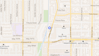 Map for Aegis Living Granada Hills - Granada Hills, CA