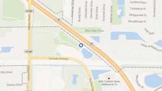 Map for Promise in Brevard - West Melbourne, FL