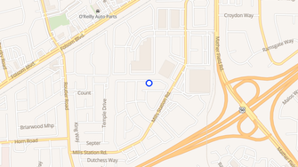 Map for Cordovan Mobile Home Estates - Sacramento, CA