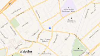 Map for Waipahu Hall Apartments - Waipahu, HI