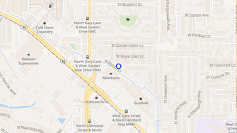 Map for Glenbrier Park - Boise, ID