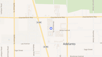 Map for Desert Star - Adelanto, CA