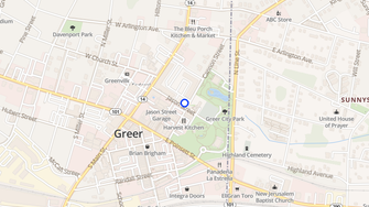Map for Park View Greer - Greer, SC