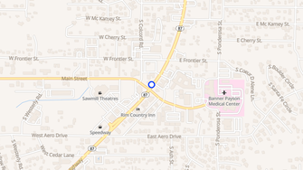 Map for Payson Seniors Apartments - Payson, AZ