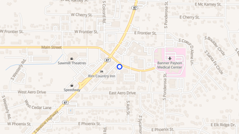 Map for Center Ridge Apartment Homes - Payson, AZ