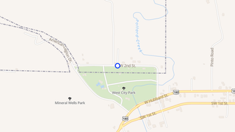 Map for Parkview Mobile Home Park - Mineral Wells, TX
