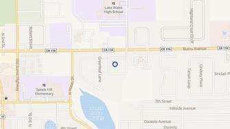 Map for Quails Bluff Apartments - Lake Wales, FL