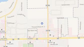 Map for 1000 Roses Retirement Comm - Lake Wales, FL