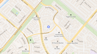 Map for Windwood Glen Apartments - Irvine, CA