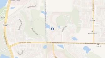 Map for Greenfield Apartments - Hopkins, MN