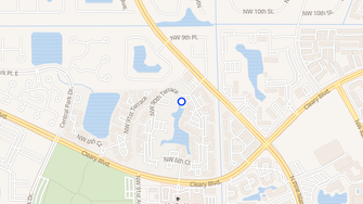 Map for The Waves Apartment Homes - Plantation, FL