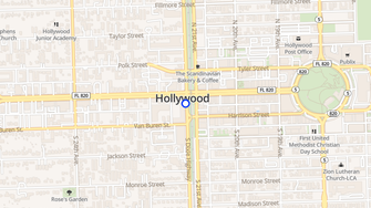 Map for Hollywood Station Residences - Hollywood, FL