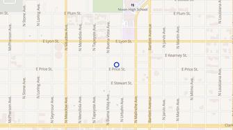 Map for La Quinta Town Houses - Laredo, TX