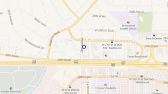 Map for Hope Apartments - Greeley, CO