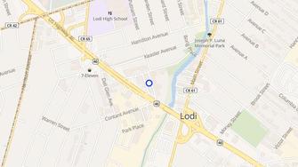 Map for Lodi Circle Apartments - Lodi, NJ