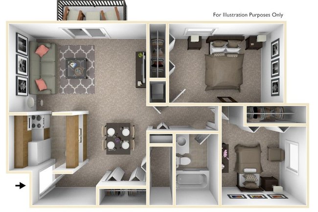 Beacon Hill Apartments - 295 Reviews | Rockford, IL Apartments for Rent